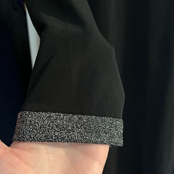 MICHAEL KORS Black Long Sleeve Stretch Pullover Sheath Cocktail Dress - Picture 4 of 8